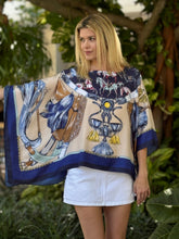 Load image into Gallery viewer, Tunic / Horsing Around - Navy
