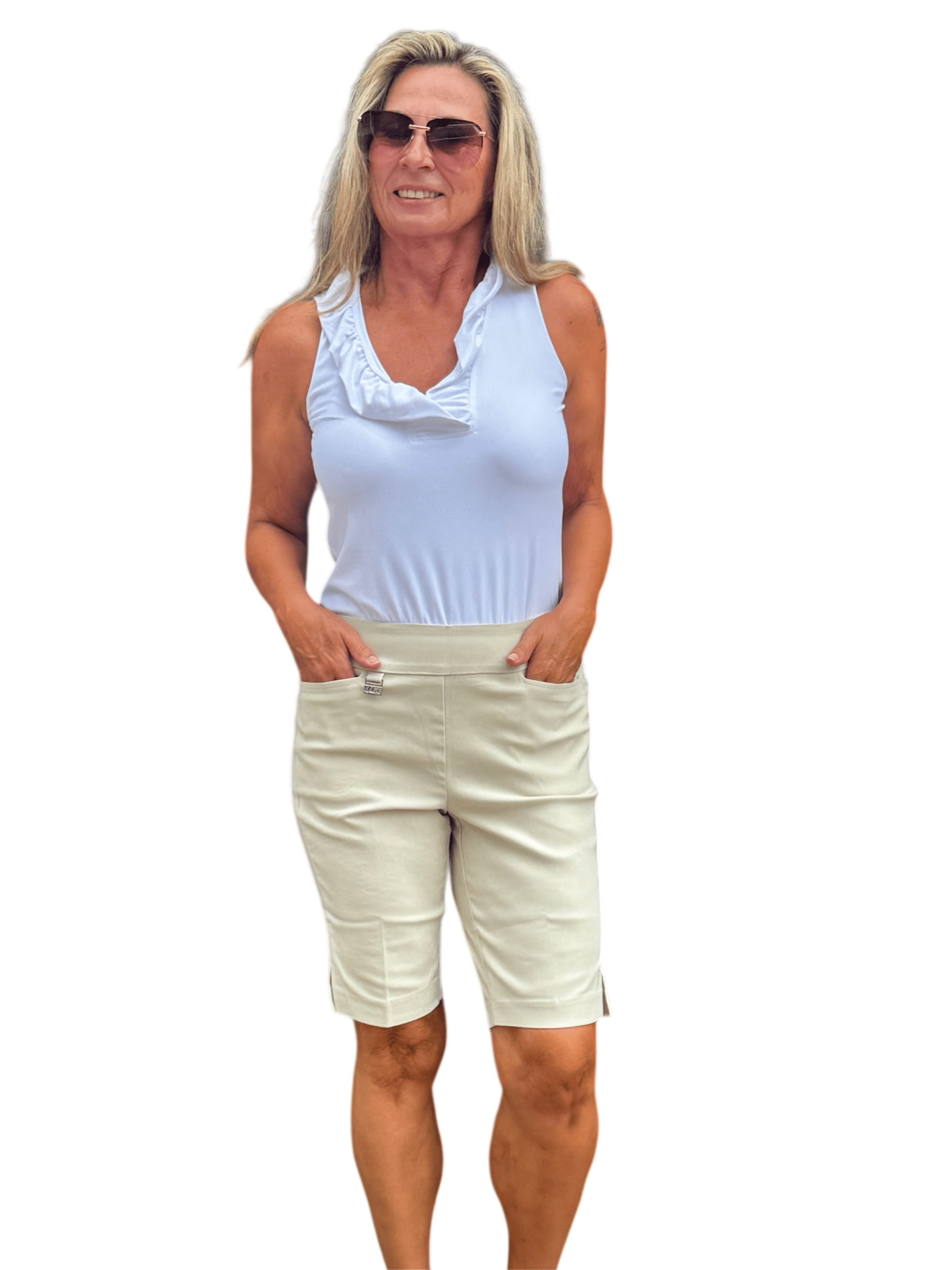 10" Inseam Bermuda Shorts Stone