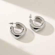 Load image into Gallery viewer, Cecilia Earring White Gold Finish
