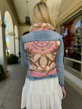 Load image into Gallery viewer, The Light Denim Jacket / Pink Stirrup
