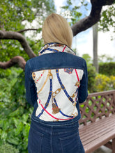 Load image into Gallery viewer, The Dark Denim Jacket / Unique in Beige
