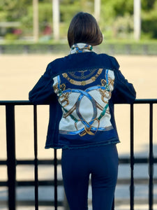 The Dark Denim Jacket / Blue Stirrup