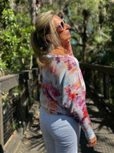 Load image into Gallery viewer, Long Sleeve Knit Sweater Watercolor Dreams - MADE IN ITALY
