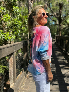 Long Sleeve Knit Sweater Teddy Vibes - MADE IN ITALY
