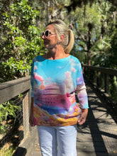 Load image into Gallery viewer, Long Sleeve Knit Sweater Cotton Candy Cruise - MADE IN ITALY
