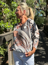 Load image into Gallery viewer, Long Sleeve Knit Sweater Urban Leopard - MADE IN ITALY

