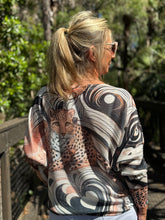 Load image into Gallery viewer, Long Sleeve Knit Sweater Urban Leopard - MADE IN ITALY
