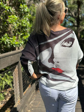 Load image into Gallery viewer, Long Sleeve Knit Sweater Red Lipstick - MADE IN ITALY
