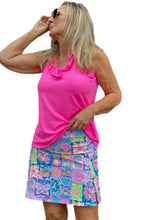 Load image into Gallery viewer, Pull-on Zip Skort with UPF50+ Island Dream
