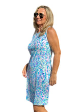Load image into Gallery viewer, Classic Shift Dress with UPF50+ Confetti Pastel
