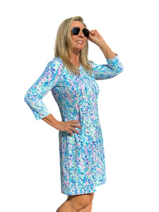 Travel Dress Spring/Summer with UPF50+ Confetti Pastel