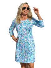 Load image into Gallery viewer, Travel Dress Spring/Summer with UPF50+ Confetti Pastel
