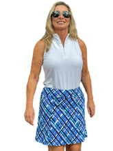 Load image into Gallery viewer, 17&quot; Pull-on Skort with UPF50+ Peri Check
