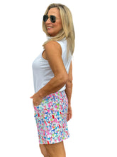 Load image into Gallery viewer, 15&quot; Pull-On Fun Skort with UPF50+ Cocktail White
