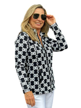 Load image into Gallery viewer, Zip-Up Long Sleeve Jacket with UPF50+ Black Medallion
