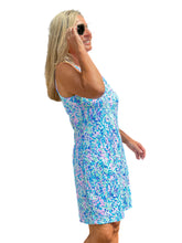 Load image into Gallery viewer, Keyhole Sleeveless Dress with UPF50+ Confetti Pastel
