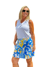 Load image into Gallery viewer, Flowy Skort with Side-Pockets Watercolors
