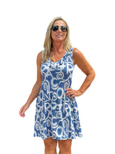 Load image into Gallery viewer, Sleeveless V-Neck Dress with Pockets 3D Denim
