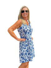 Load image into Gallery viewer, Sleeveless V-Neck Dress with Pockets 3D Denim
