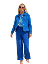 Load image into Gallery viewer, Sleeveless Collared Top with UPF50+ Cornflower

