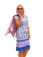 Load image into Gallery viewer, Long-Sleeve Linen Jacket Pink Pearl
