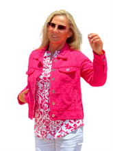 Load image into Gallery viewer, Sleeveless V-Neck Top Pink Ornaments
