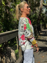 Load image into Gallery viewer, Long Sleeve Knit Sweater Viva France - MADE IN ITALY
