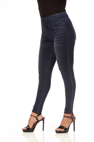 Jane Stretchy Skinny Denim Jean True Blue - Back of the Bay Boutique