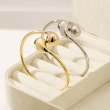 Load image into Gallery viewer, Teardrop Cuff Yellow Gold Finish
