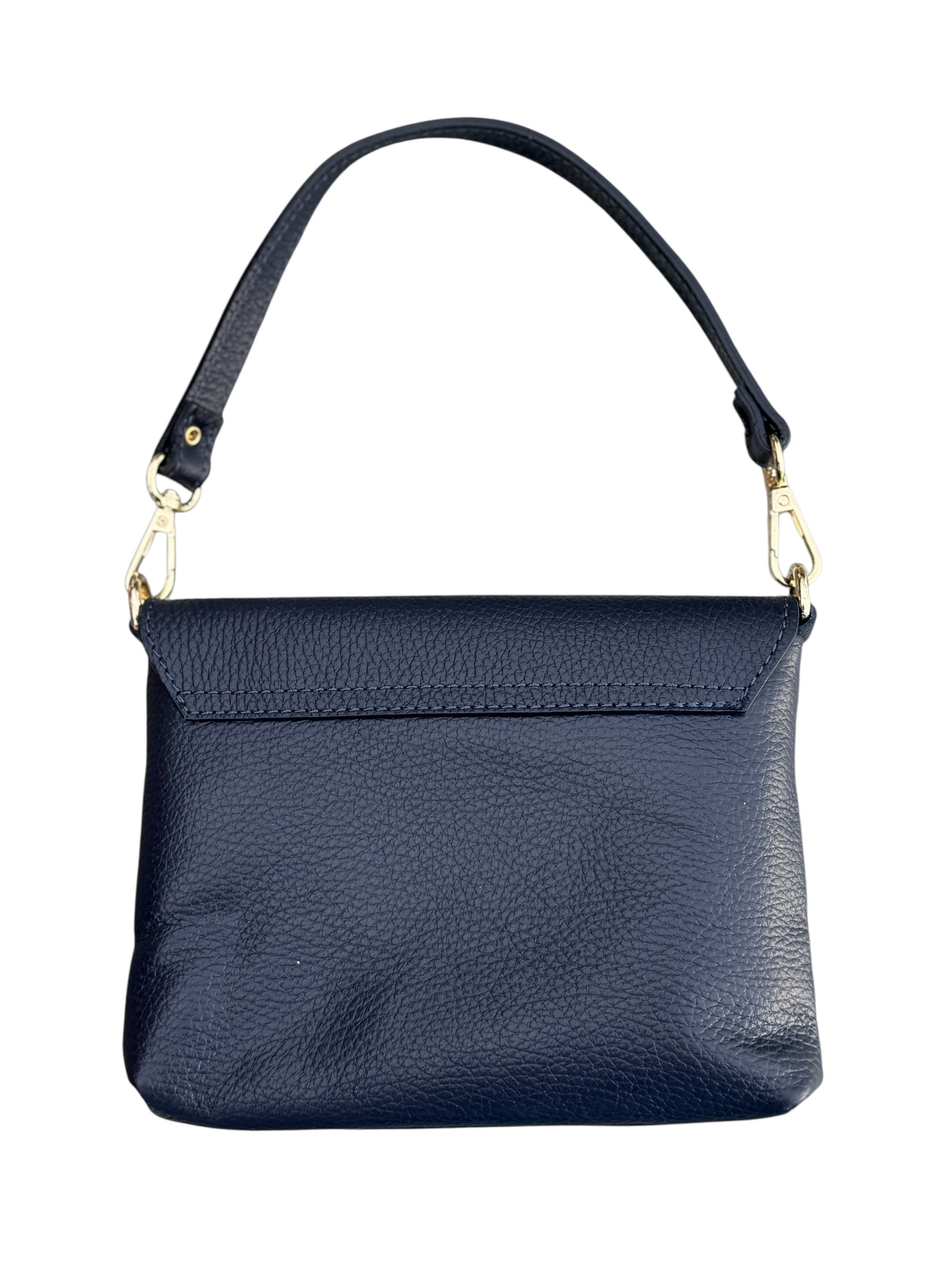 Rectangular Crossbody Bee Bag Navy - Back of the Bay Boutique