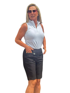 10" Inseam Bermuda Shorts Black
