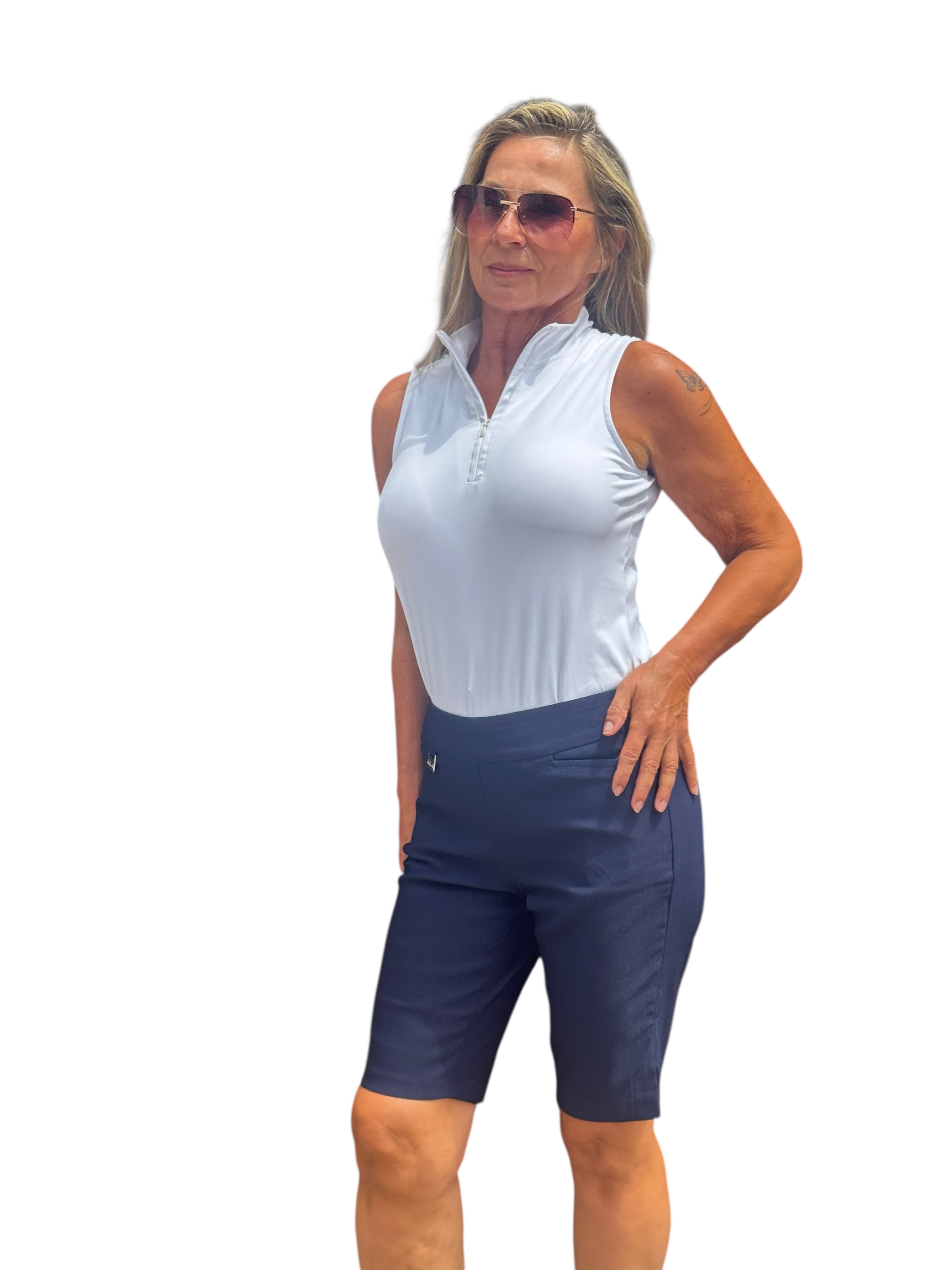 10" Inseam Bermuda Shorts Navy