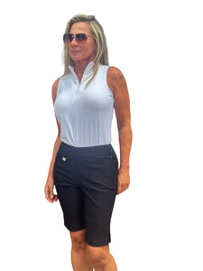 10" Inseam Bermuda Shorts Black