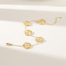 Load image into Gallery viewer, Daisy Bracelet Yellow Gold Finish
