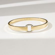 Load image into Gallery viewer, Forever Bangle Two-Tone Finish
