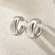 Load image into Gallery viewer, Cecilia Earring White Gold Finish
