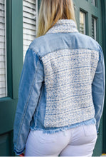 Load image into Gallery viewer, The Light Denim Jacket / Tweed Blue
