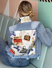 Load image into Gallery viewer, The Light Denim Jacket / White Eclectic Designer
