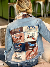 Load image into Gallery viewer, The Light Denim Jacket / Designer Horse
