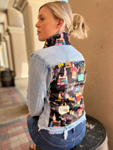 Load image into Gallery viewer, The Light Denim Jacket / Black Eclectic Designer
