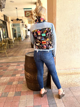 Load image into Gallery viewer, The Light Denim Jacket / Black Eclectic Designer
