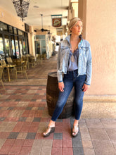 Load image into Gallery viewer, The Light Denim Jacket / Black Eclectic Designer
