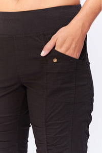 22.25" Inseam Pull-On "Iris" Crop Pants