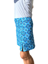 Load image into Gallery viewer, Pull-on Zip Skort with UPF50+ Turtles Navy
