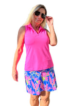 Load image into Gallery viewer, Pull-on Zip Skort with UPF50+ Lily Blue
