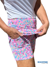Load image into Gallery viewer, 17&quot; Pull-on Skort with UPF50+ Flamingo Pink
