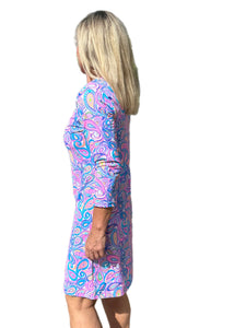 Travel Dress Spring/Summer with UPF50+ Paisley