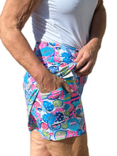 Load image into Gallery viewer, 17&quot; Pull-on Skort with UPF50+ Pickle Ball White
