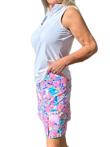Pull-on Zip Skort with UPF50+ Pickle Ball
