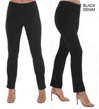 Load image into Gallery viewer, 28&quot; Inseam Pull-on Ankle-Length Pant &quot;Sasha Denim&quot;
